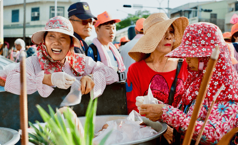 Walking with Mazu 白沙屯媽祖進香中之2