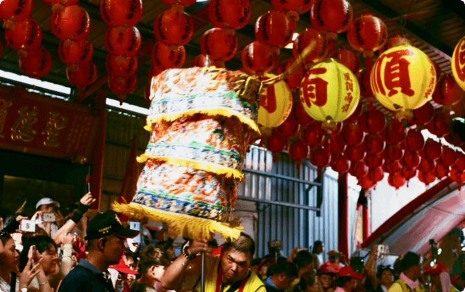 Walking with Mazu 白沙屯媽祖進香中之14