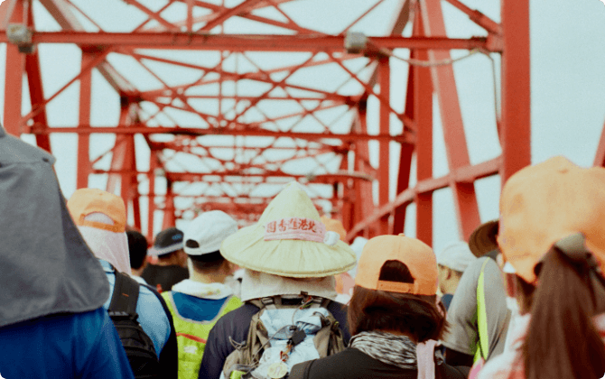 Walking with Mazu 白沙屯媽祖進香中之3