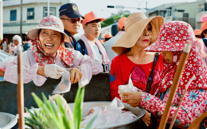 Walking with Mazu 白沙屯媽祖進香中之4