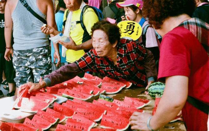 Walking with Mazu 白沙屯媽祖進香中之5