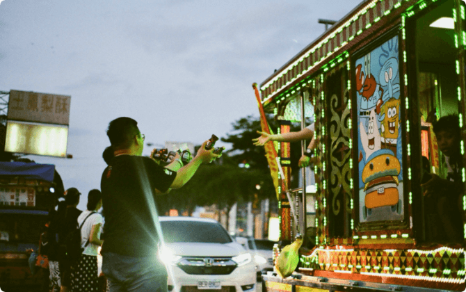 Walking with Mazu 白沙屯媽祖進香中之7