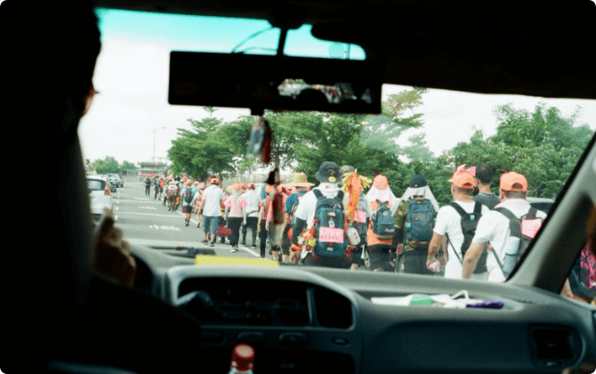 Walking with Mazu 白沙屯媽祖進香中之8