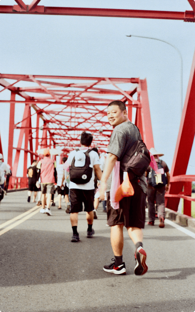 Walking with Mazu 白沙屯媽祖進香中之9