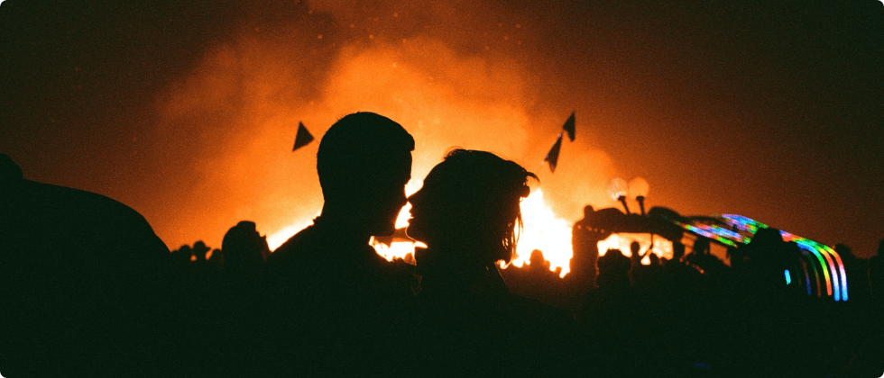 Humans in Burning Man 火與人之8