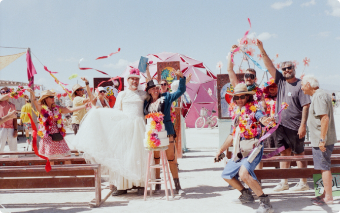 Humans in Burning Man 火與人之14